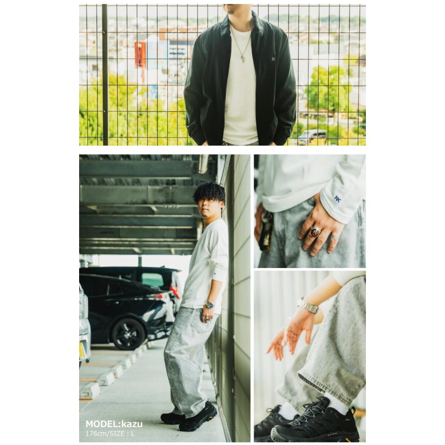 In'crewsive（インクルーシブ） 長袖Tシャツ メンズ ウェルト ステッチ