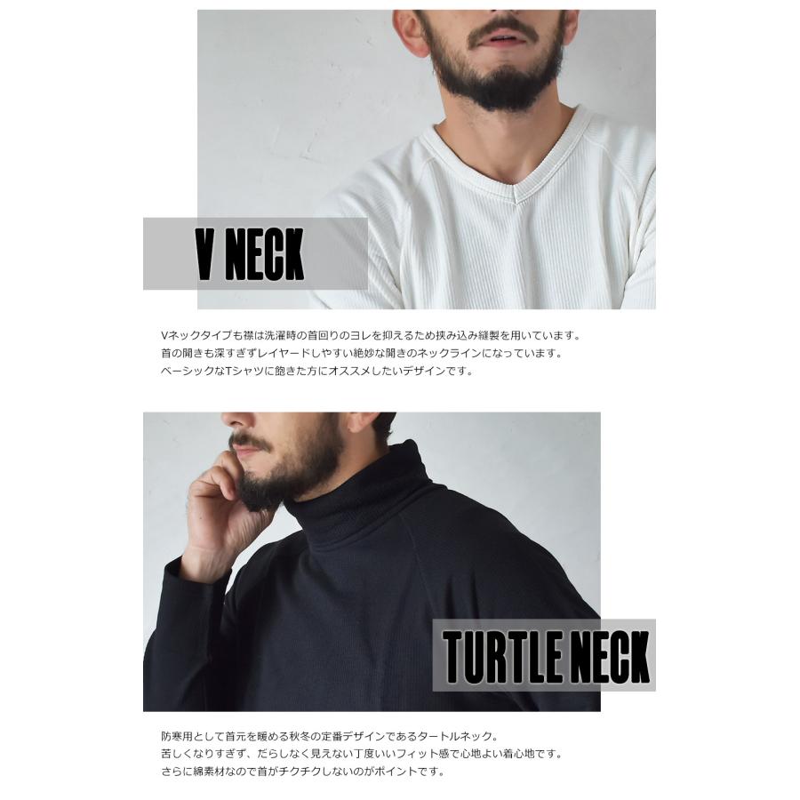 In'crewsive（インクルーシブ） 長袖Tシャツ メンズ ウェルト ステッチ