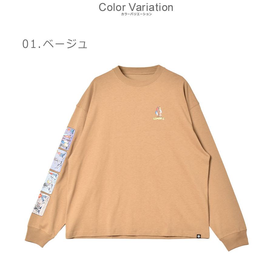 エレメント 長袖Tシャツ メンズ VAN TREE OF DECKS LS ロンＴ ELEMENT BD022066 ベージュ ブラック 黒 ホワイト 白 トップス VAN｜z-craft｜05