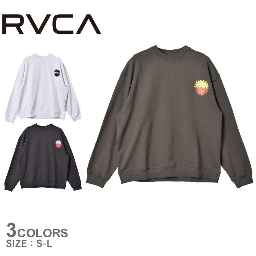 以上off ルーカ トレーナー メンズ レディース Sorlar Corp スウェット Rvca 0449 ブラック 黒 ホワイト 白 カーキ ウエア スエット 高評価のクリスマスプレゼント
