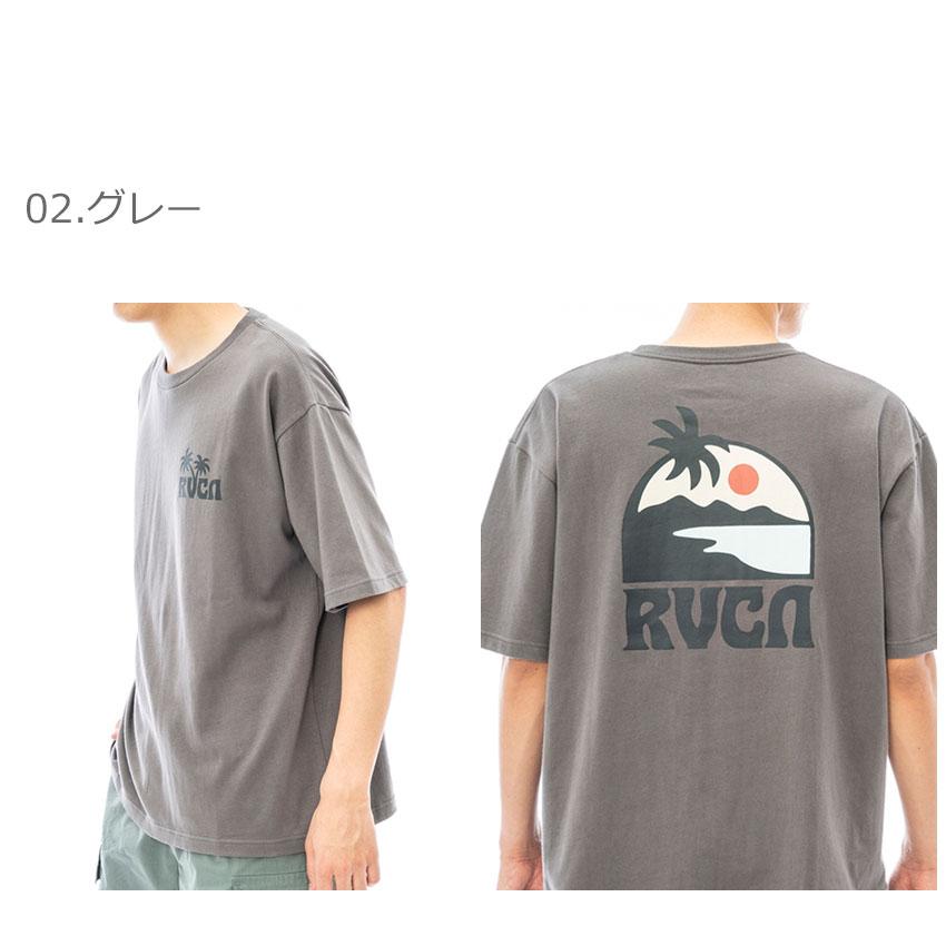 （ゆうパケット送料無料） ルーカ Tシャツ メンズ SUNDOWNER SS Tシャツ RVCA BD041270 ブルー 青 トップス サーフィン サーファー｜z-craft｜06