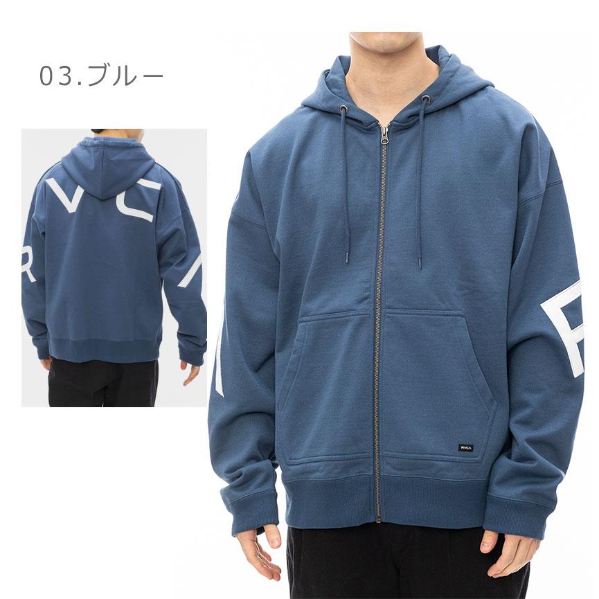 RVCA SALE ルーカ パーカー メンズ フェイク ジップフーディ RVCA SALE ルーカ パーカー メンズ フェイク ジップフーディ