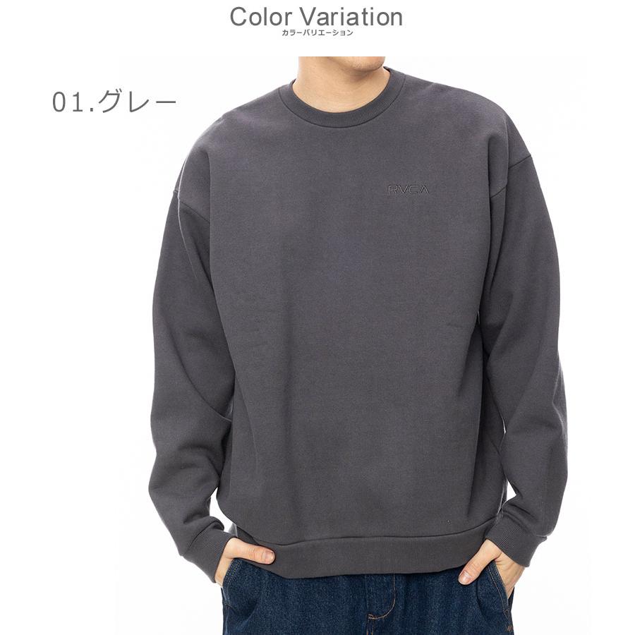 RVCA（ルーカ） スウェット メンズ FAKE RVCA CR トレーナー RVCA