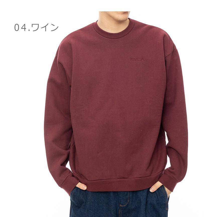 RVCA（ルーカ） スウェット メンズ FAKE RVCA CR トレーナー RVCA