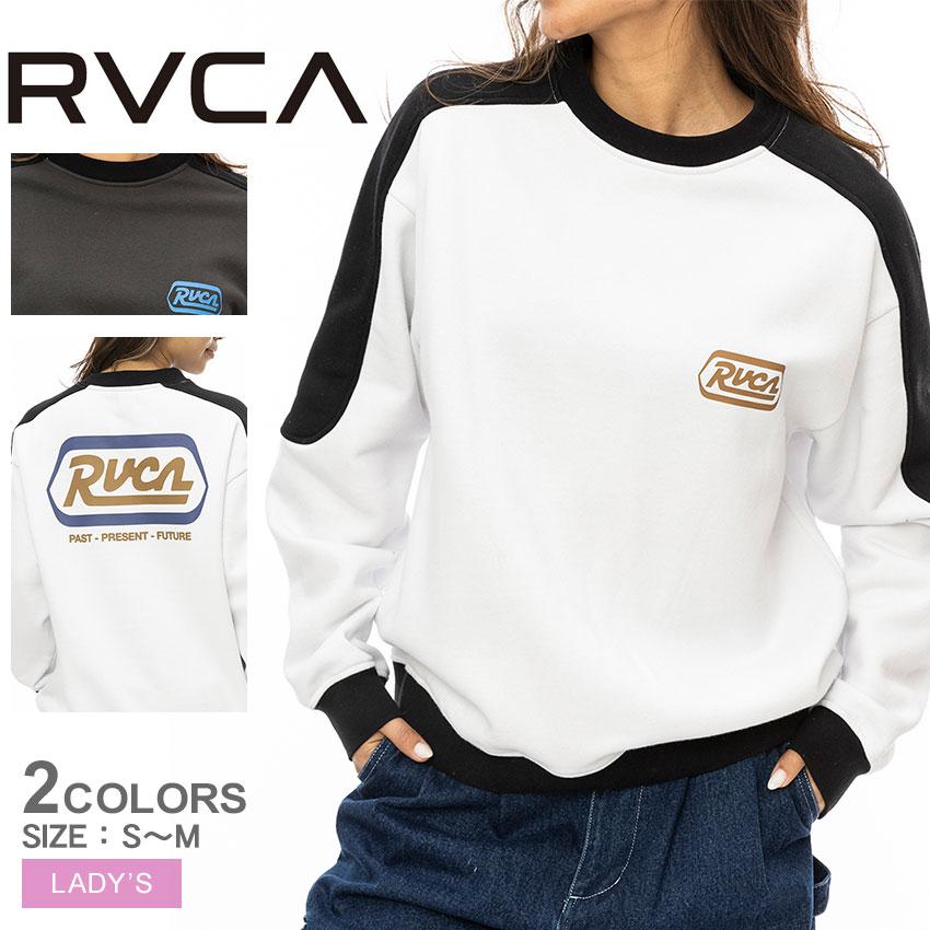 RVCA（ルーカ） トレーナー レディース STATION TRACK CREW RVCA 