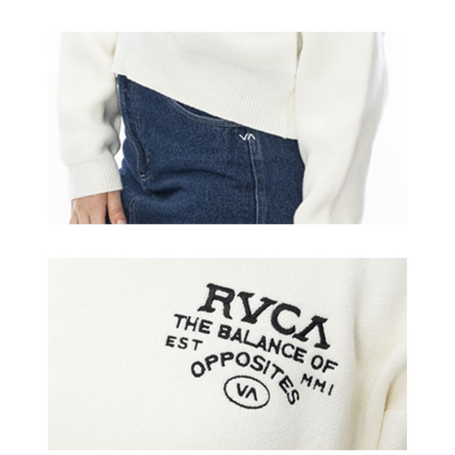 RVCA（ルーカ） セーター レディース LETTERLING KNIT RVCA BE044650