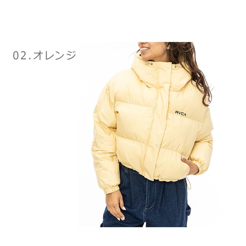 RVCA（ルーカ） 中綿ジャケット レディース MINI RVCA SHORT PUFF RVCA 