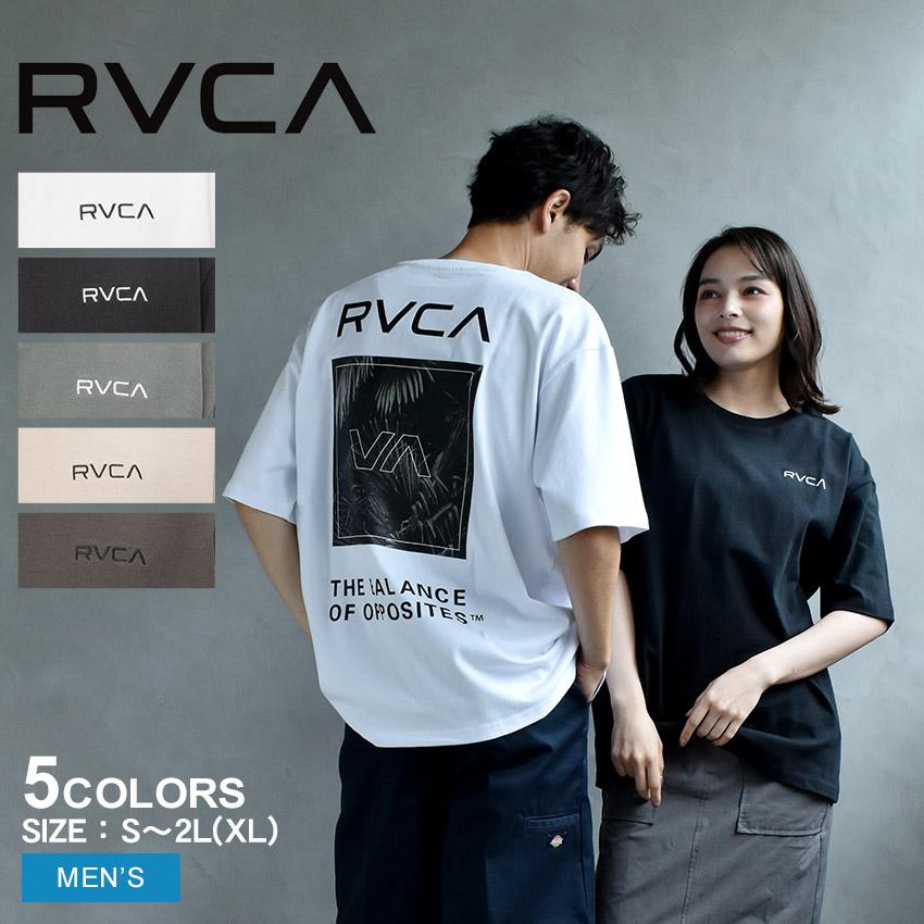 RVCA ルーカ 半袖Tシャツ メンズ PALM BOX SS Tシャツ RVCA BF041250 ホワイト 白 ブラック 黒 ベージュ トップス tシャツ 半袖 運動 Z-CRAFT ヤフーショッピング店 - 通販 - Yahoo ショッピング