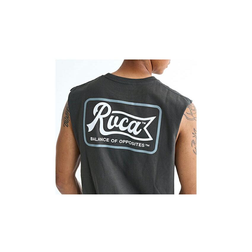 RVCA（ルーカ） （ネコポス配送） タンクトップ メンズ PEN SCRIPT TT
