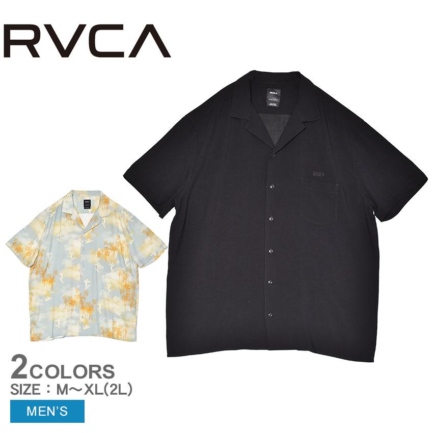 RVCA（ルーカ） 半袖シャツ メンズ IRON ON SH RVCA BF04A120 ブラック