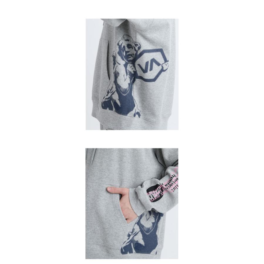 RVCA（ルーカ） パーカー メンズ OVER PRINT HD パーカー RVCA