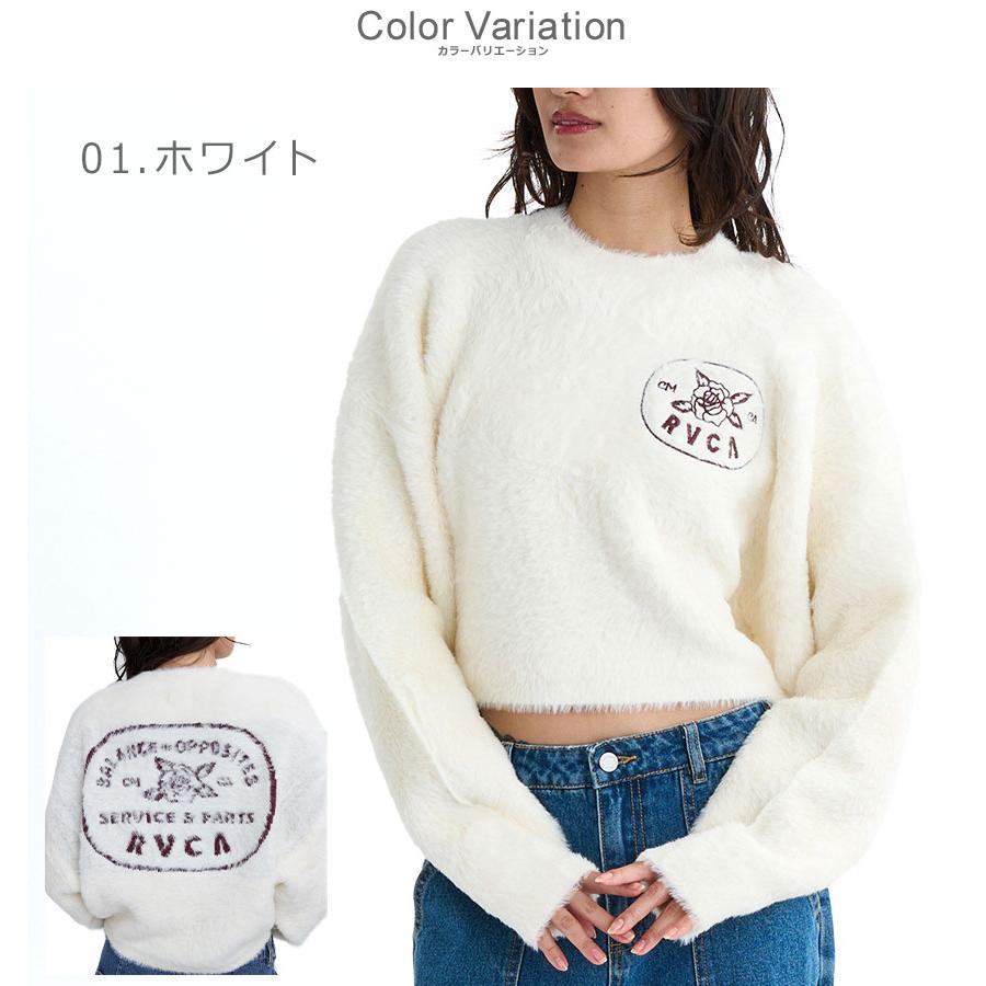RVCA（ルーカ） ニット レディース LOOSE FIT JQ KNIT RVCA BF044652