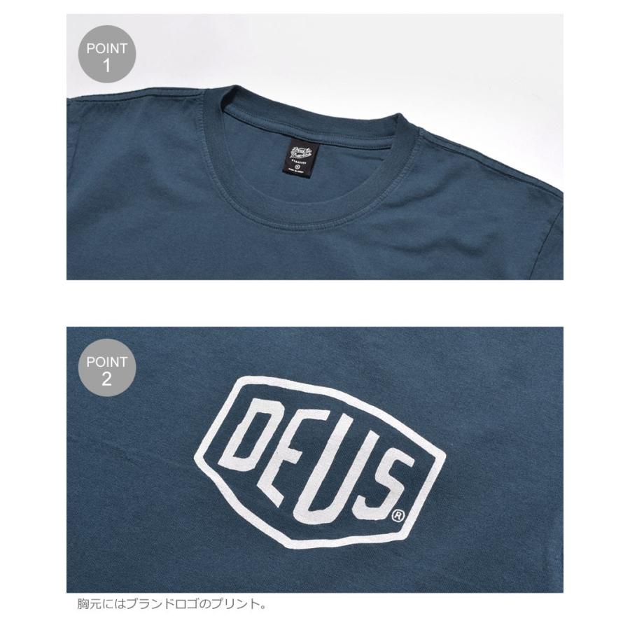 （ネコポス配送） DEUS EX MACHINA 半袖Tシャツ VENICE ADDRESS S/S T-DMW41808C メンズ | DEUS EX MACHINA | 05