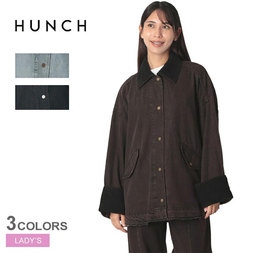 hunch（ハンチ） デニムジャケット レディース 10oz デニム ブルゾン