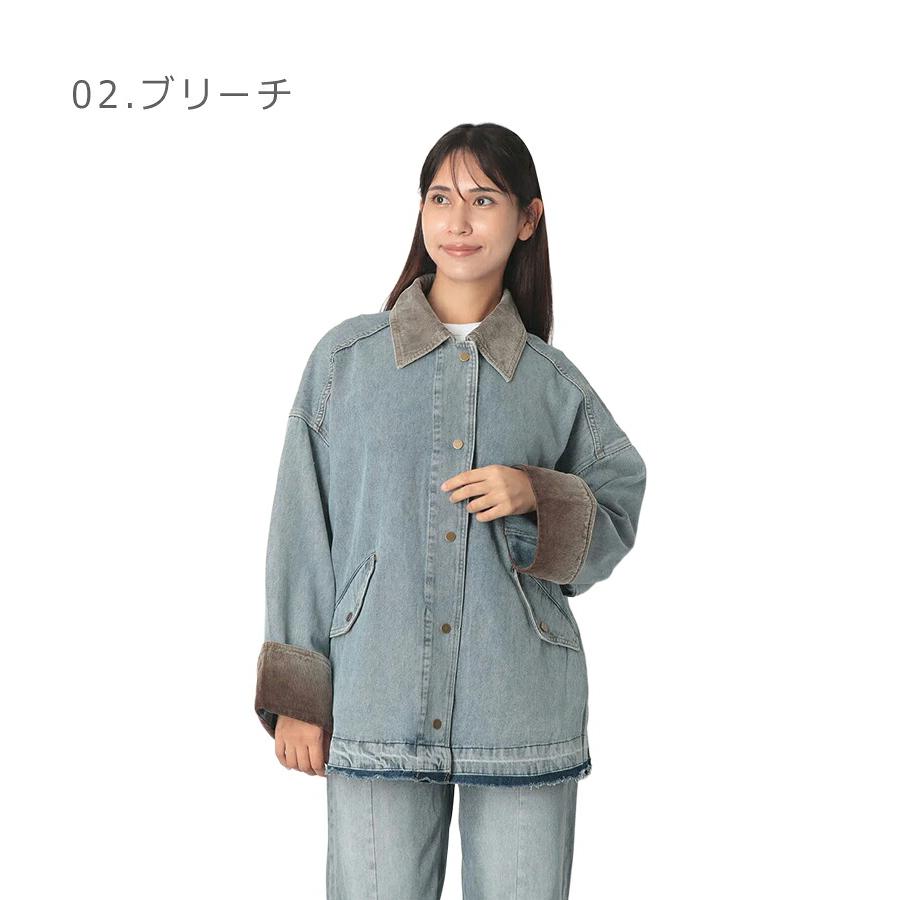 hunch（ハンチ） デニムジャケット レディース 10oz デニム ブルゾン