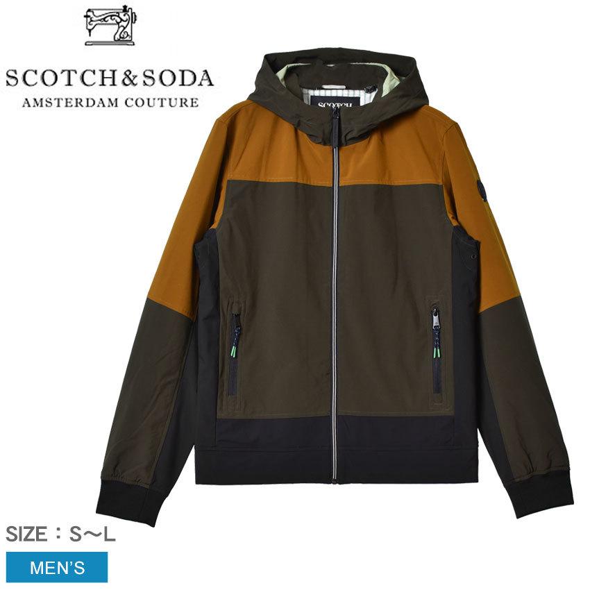 送料無料 スコッチアンドソーダ ジャケット メンズ WATER REPELLENT HOODED JACKET SCOTCH＆SODA