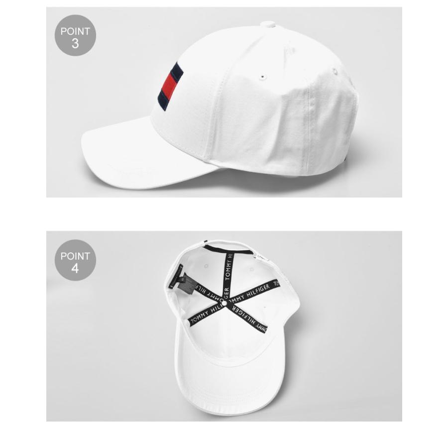 トミーヒルフィガー キャップ BIG FLAG CAP AM0AM04508 メンズ レディース 白 TOMMY HILFIGER 帽子 マーク ロゴ 日焼け防止 冬｜z-craft｜09