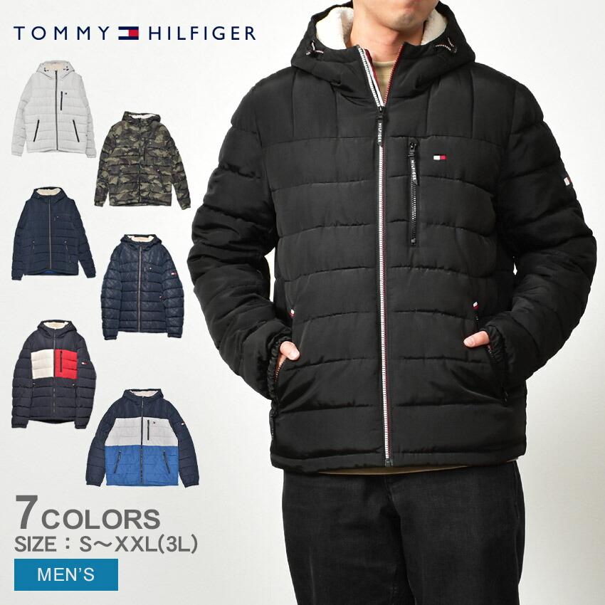 送料無料 トミーヒルフィガー アウター メンズ QUILTED POLYTWILL PUFFER JACKET WITH SHERPALINED  HOODY TOMMY HILFIGER 151AP213 黒 白 : 2609-0061 : Z-CRAFT ヤフーショッピング店 - 通販 - 