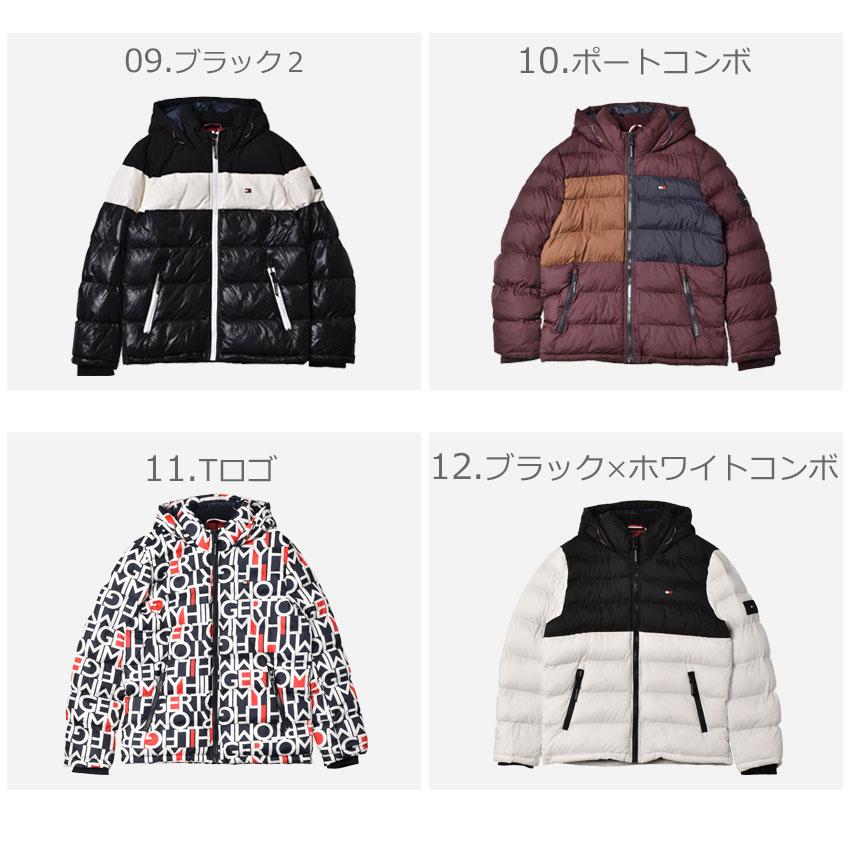 トミーヒルフィガー 中綿ジャケット メンズ NYLON PERFORMANCE HOODY PUFFER JACKET TOMMY HILFIGER 158AN508 ブラック 黒 白 緑｜z-craft｜17