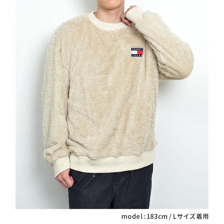 TOMMY JEANS（トミー・ジーンズ） プルオーバー メンズ シェルパ 
