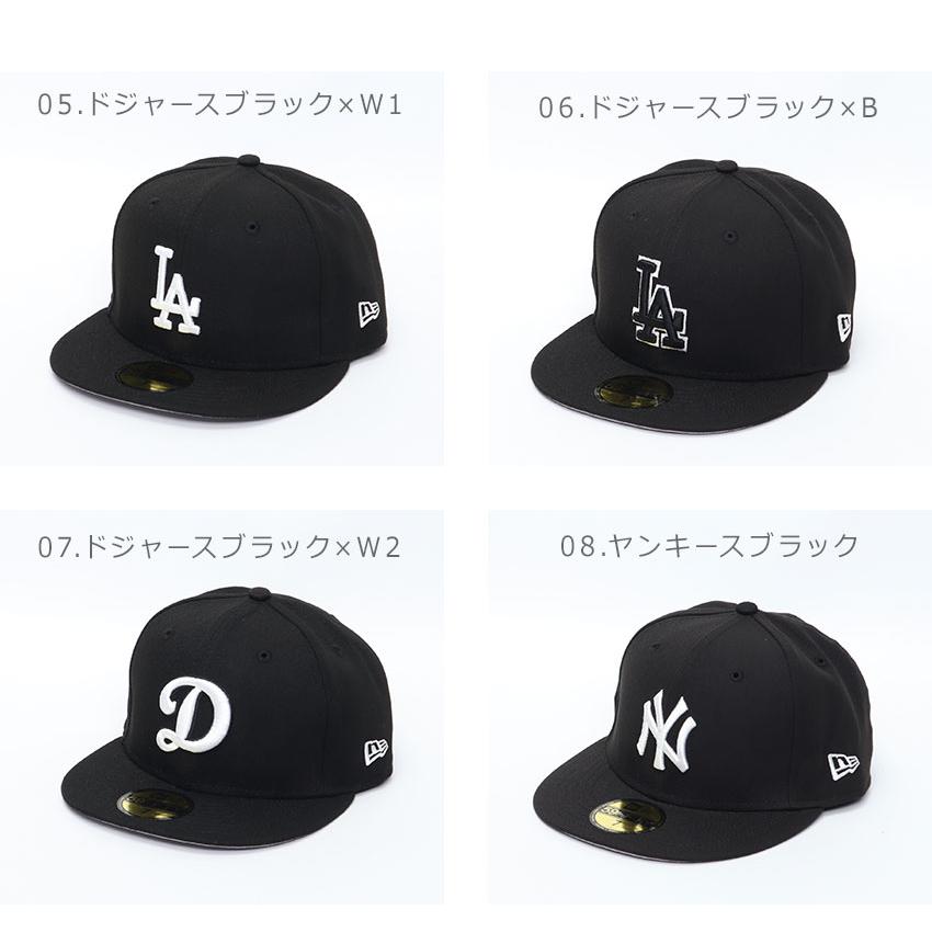 ニューエラ ベースボールキャップ ユニセックス 59FIFTYキャップ NEW ERA レッド 赤 ブラック 黒 ブルー 青 ネイビー 紺 グレー｜z-craft｜23