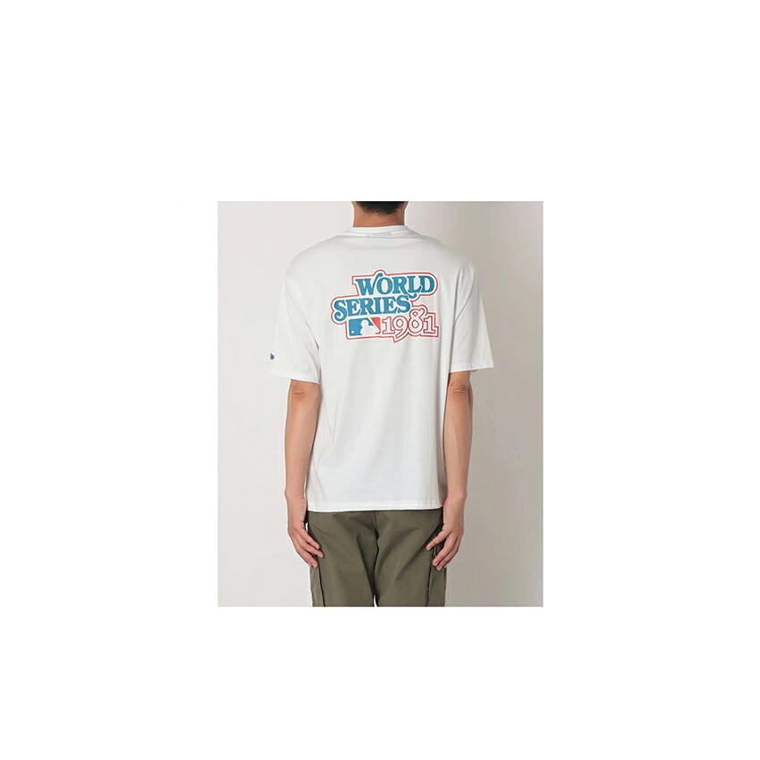【大特価☆】MサイズMLB 東京開幕戦 Tシャツ ニューエラ 白 ドジャース NEW ERA（ニューエラ） 半袖Tシャツ メンズ MLB WORLD SERIES TEE 半袖
