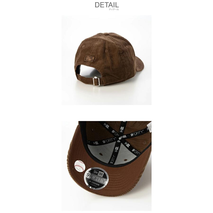 NEW ERA（ニューエラ） キャップ メンズ レディース MLB CORD 9FORTY