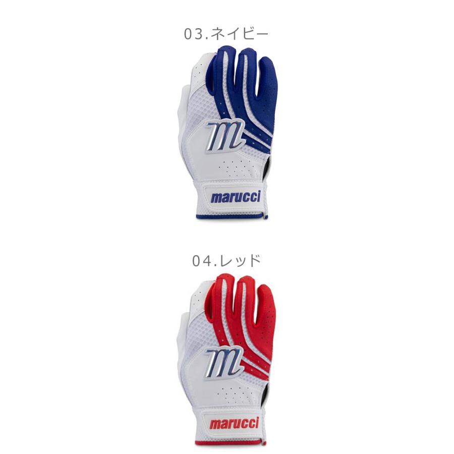 マルーチ バッティンググローブ レディース MEDALLION FASTPITCH(SOFTBALL) BATTING GLOVES marucci MBGMDFP  ブルー｜z-craft｜08