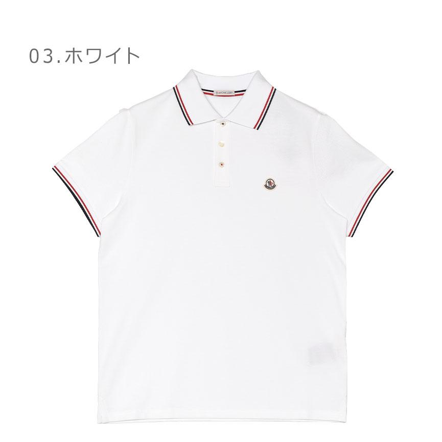モンクレール ポロシャツ メンズ SS POLO MONCLER K20918A7030084556 ブラック 黒 ネイビー 紺 半袖 シャツ ブランド 爆買|slz|の画像