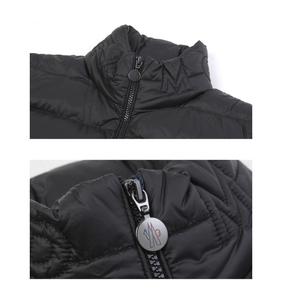 【極美品】MONCLER 黒 ダウンベスト　モンクレール　ブラック MONCLER（モンクレール） ダウン ダウンベスト オーブ メンズ アウター