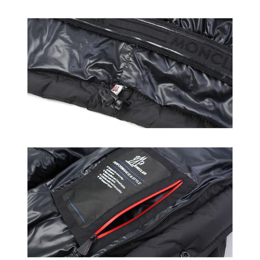 MONCLER ブラックジャケット チェーンディテール MONCLER（モンクレール） ダウンジャケット メンズ Kasanka ダウン