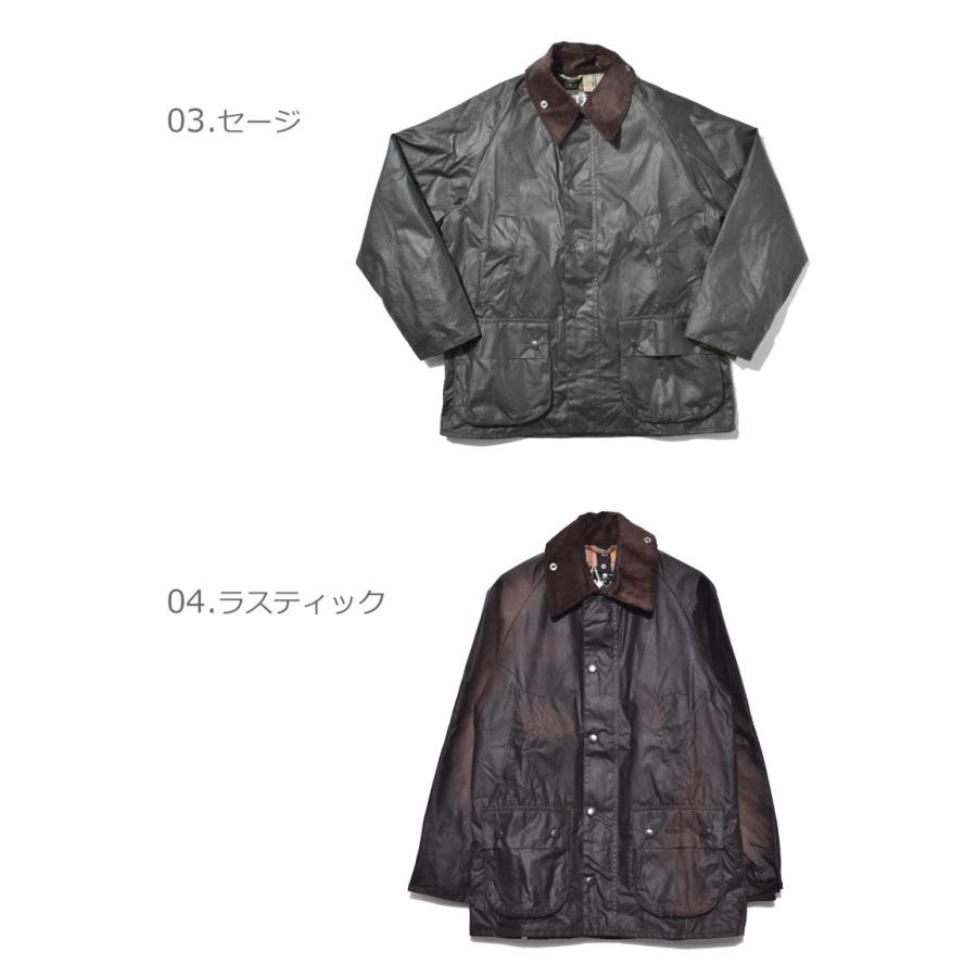 バブアー オイルドジャケット メンズ ビデイル ワックス ジャケット BARBOUR MWX0018 ブラック 黒 ブラウン 茶 バーブァー 長袖の画像