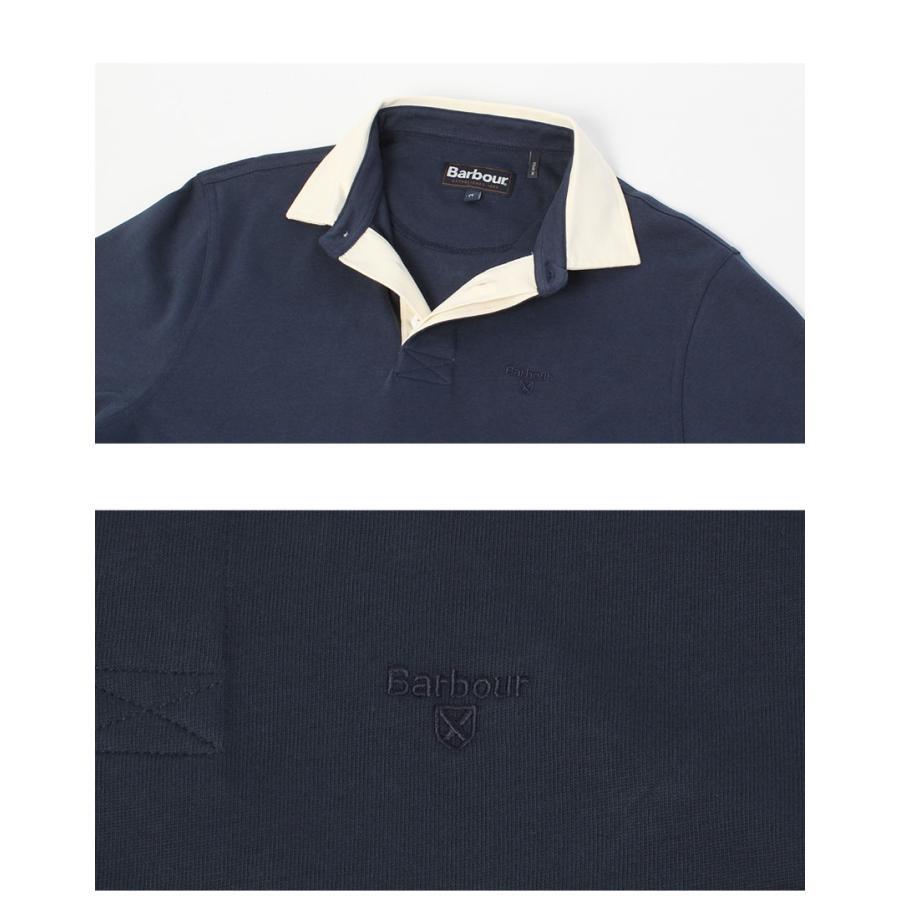 Barbour（バブアー） ラグビーシャツ メンズ HOWTOWN RUGBY SHIRT