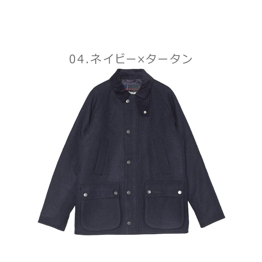 Barbour ネイビー ジャケット Barbour（バブアー） ジャケット メンズ BEDALE WOOL BARBOUR MWO0283