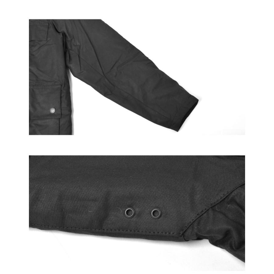 バブアー ジャケット メンズ Re-Engineered Durham Waxed Jacket BARBOUR MWX2332 ブラック 黒 ブラウン 茶 ウェア アウターの画像