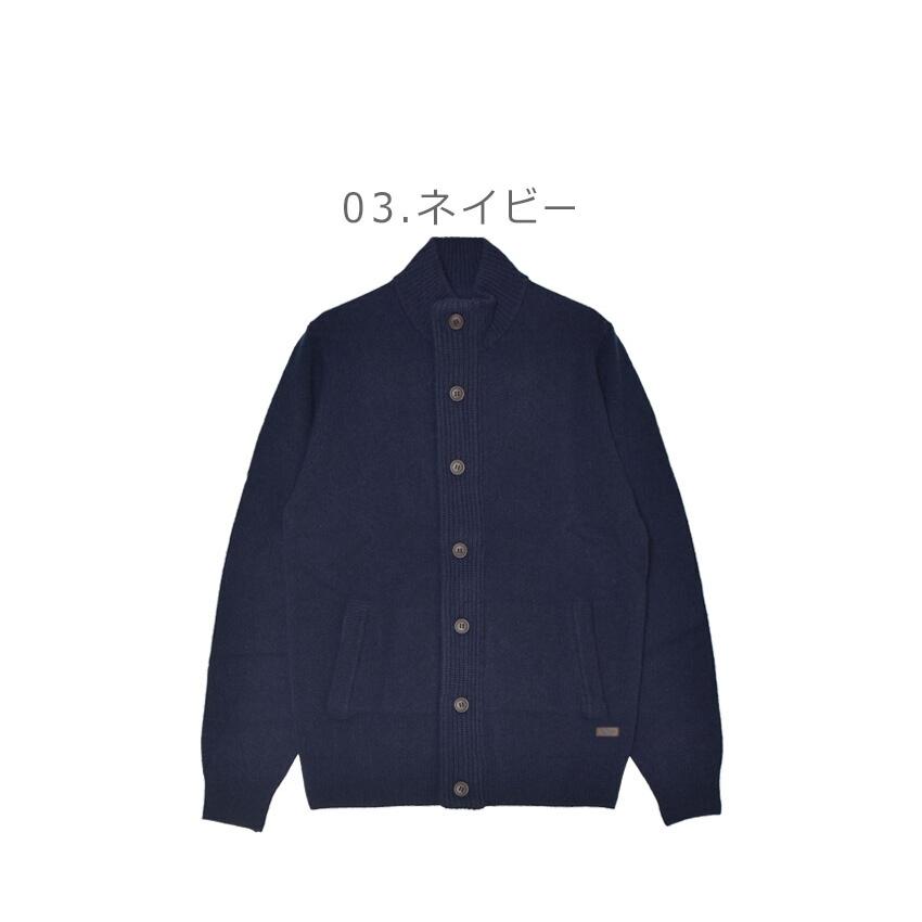 Barbour バブアー フルジップアップ ワッフル ウール ニットカーディガン Barbour バブアー フルジップアップ ワッフル ウール ニットカーディガン