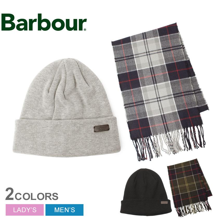 Barbour（バブアー） マフラー＆ニット帽セット メンズ レディース