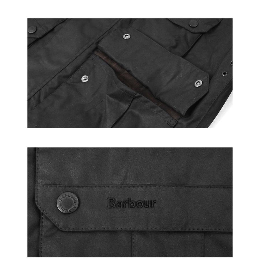 バブアー ジャケット メンズ Re-Engineered Utility Bedale Waxed Jacket BARBOUR MWX2483 ブラック 黒 ブラウン 茶 ウェア 長袖の画像