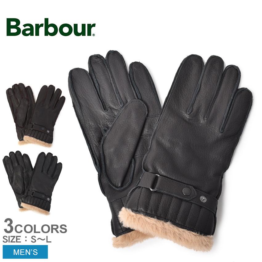 Barbour（バブアー） 手袋 メンズ BARBOUR MGL0013 ブラック 黒