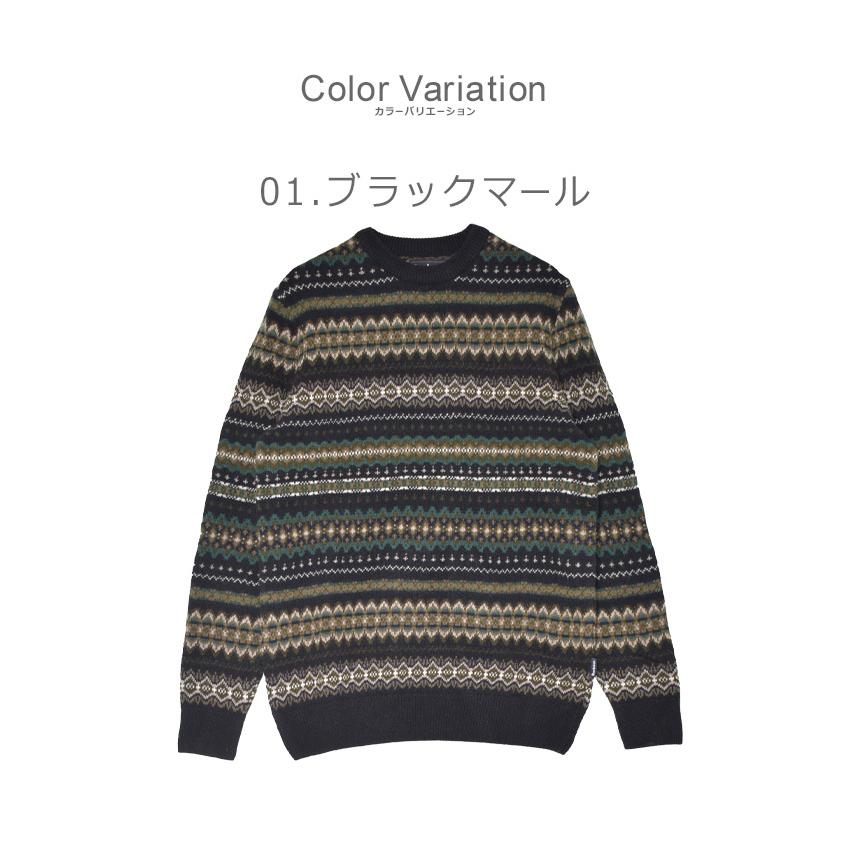 Barbour（バブアー） ニット メンズ Case Fair Isle Crew BARBOUR 