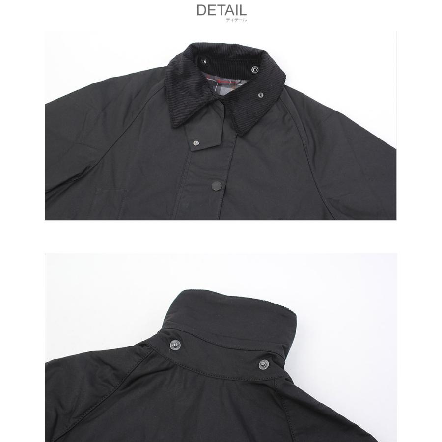 バブアー ジャケット レディース ボーフォート ワックスジャケット BARBOUR LWX1412 ブラック 黒 ブラウン アウター バブアー 黒の画像