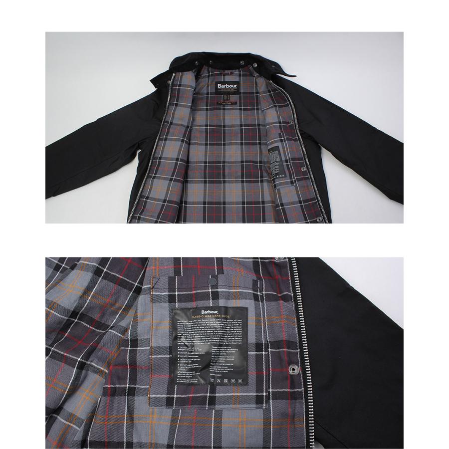 バブアー ジャケット レディース ボーフォート ワックスジャケット BARBOUR LWX1412 ブラック 黒 ブラウン アウター バブアー 黒の画像