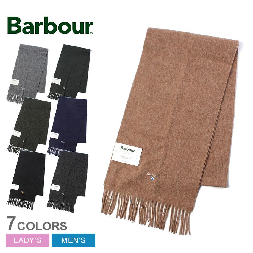 Barbour（バブアー） マフラー メンズ レディース プレーン ラムウール