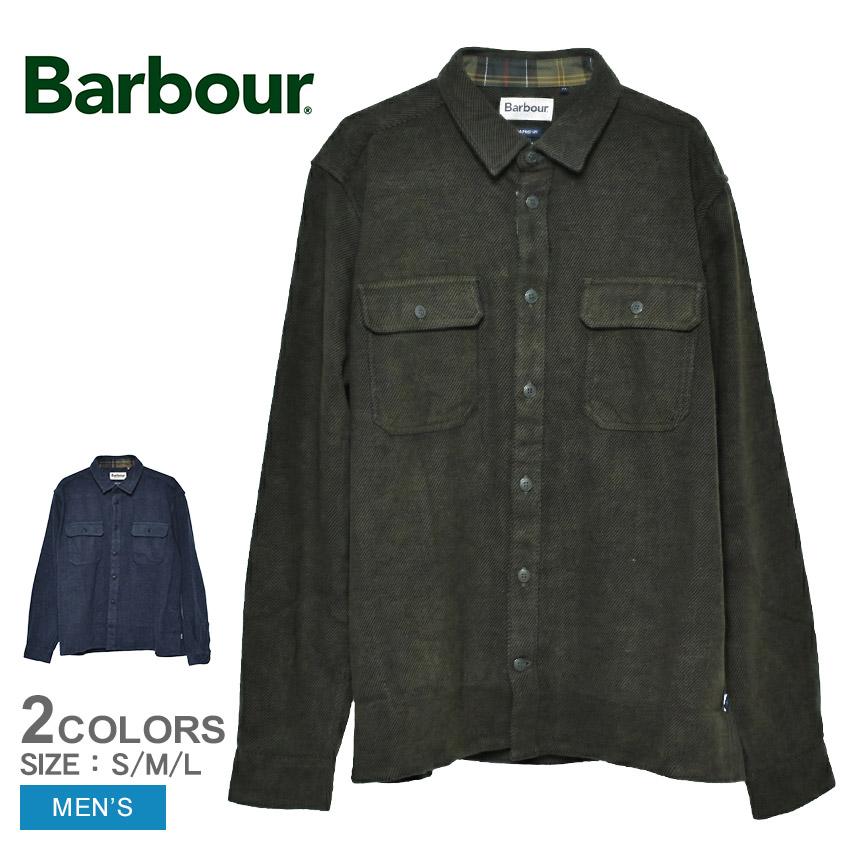 Barbour ワークシャツ ジャケット長袖シャツ ネイビー S Barbour ワークシャツ ジャケット長袖シャツ ネイビー S Barbour