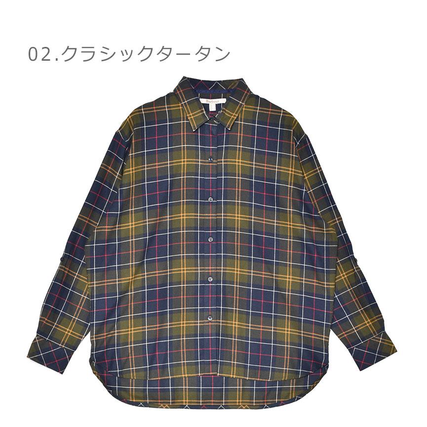バブアー 長袖シャツ レディース エリショー リラックスド ロング スリーブド シャツ BARBOUR LSH1560 ネイビー 紺 ベージュ 柄 爆買 | Barbour | 02
