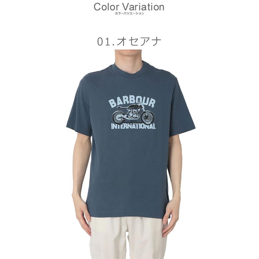 Barbour（バブアー） 半袖Tシャツ メンズ SHIFTER GRAPHIC PRINT T