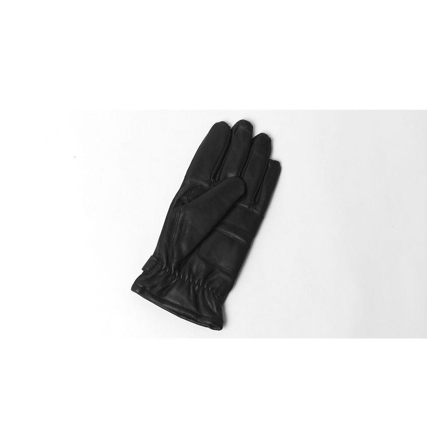 バブアー 手袋 メンズ BURNISHED LEATHER THINSULATE GLOVES BARBOUR MGL0009 ブラック 黒 バーブァー ブランド 上品 防寒 本革｜z-craft｜04