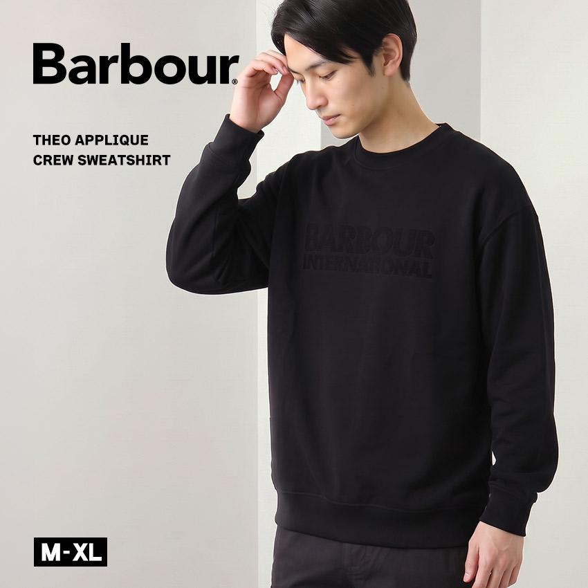 Barbour（バブアー） スウェット メンズ テオ アップリケ クルー 