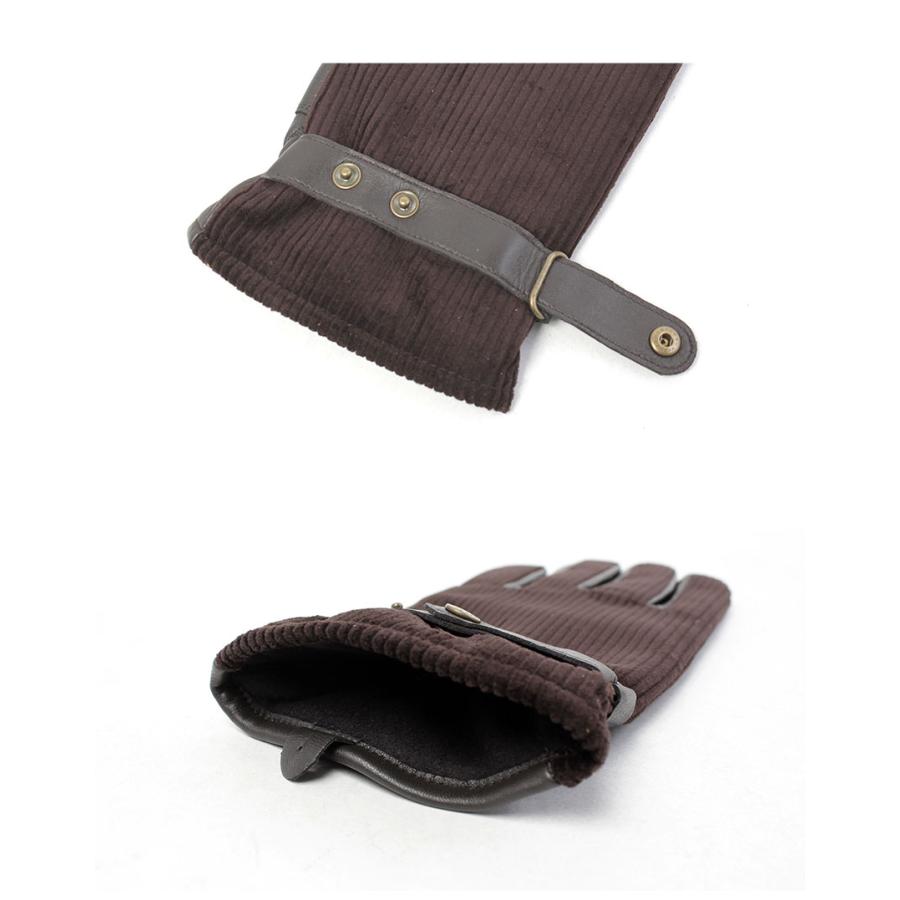 Barbour / バブアー　レザーグローブ　Mサイズ Barbour（バブアー） 手袋 メンズ NELSON WATERP GLOVE BARBOUR