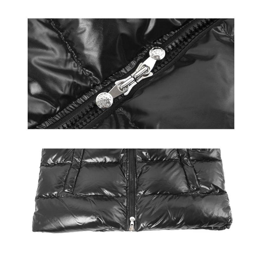 ピレネックス ダウンベスト メンズ レディース JOHN SLEEVELESS DOWN JACKET PYRENEX HUY021 カーキグリーン ブラック 黒 ウェアの画像